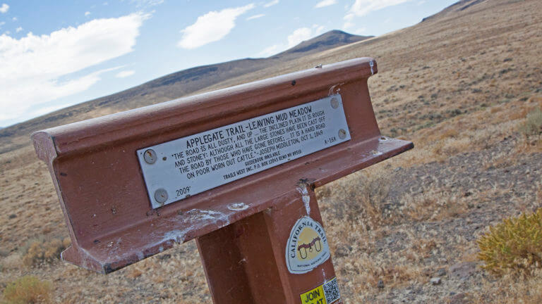 soldier meadows campground sign