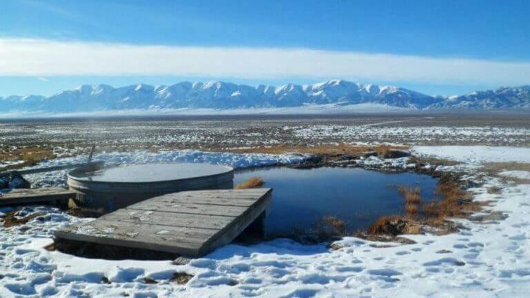 austin hot springs in winter