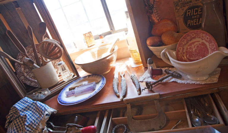 fishing accessories at Fish Lake Valley Heritage Center