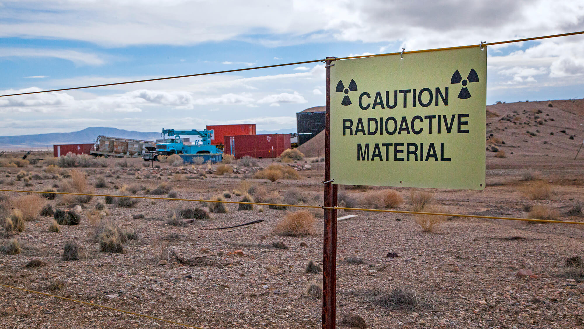 Atomic Bomb Test Site Nevada