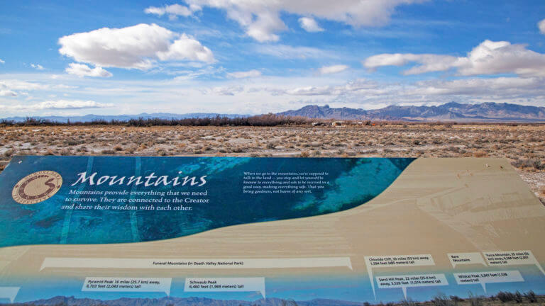 view of ash meadows national wildlife refuge