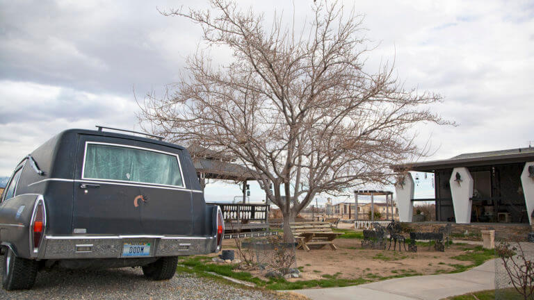 hearse at coffinwood pahrumps