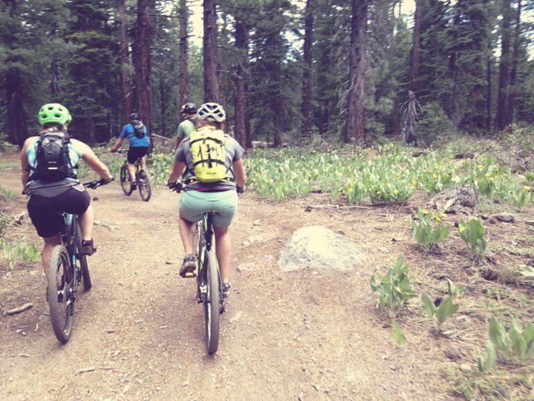 biking with Tahoe Adventure Company