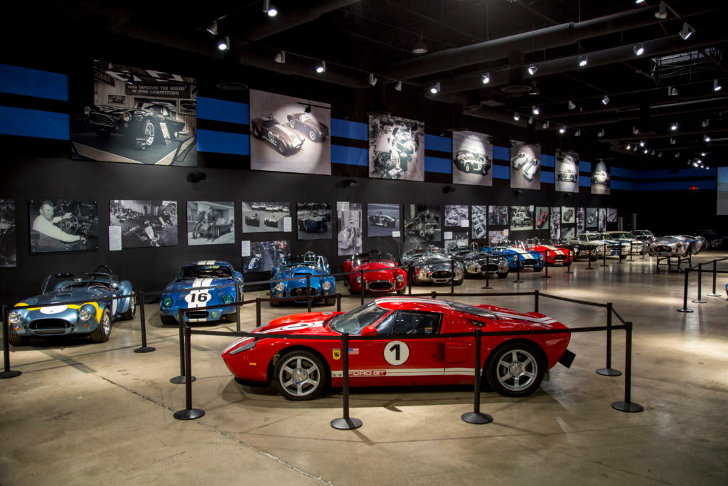 classic cars at shelby american museum