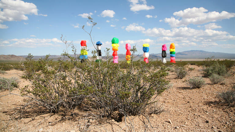 seven magic mountains in las vegas