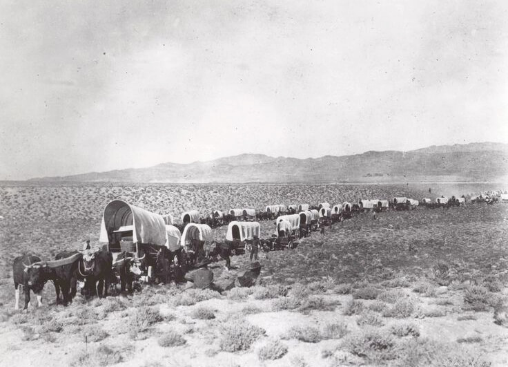 Historic Wagon Train, National Parks Service, California Trail, Westward Expansion, Wagons