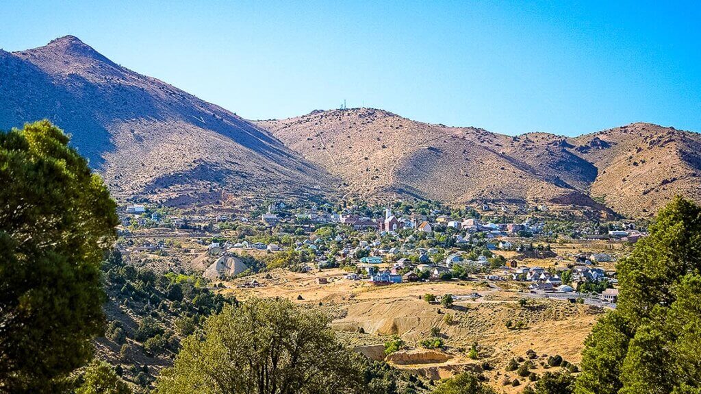 virginia city nevada overlook