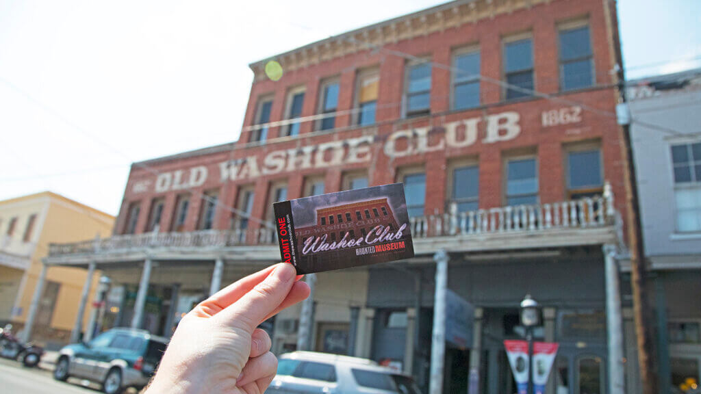 the washoe club & haunted museum