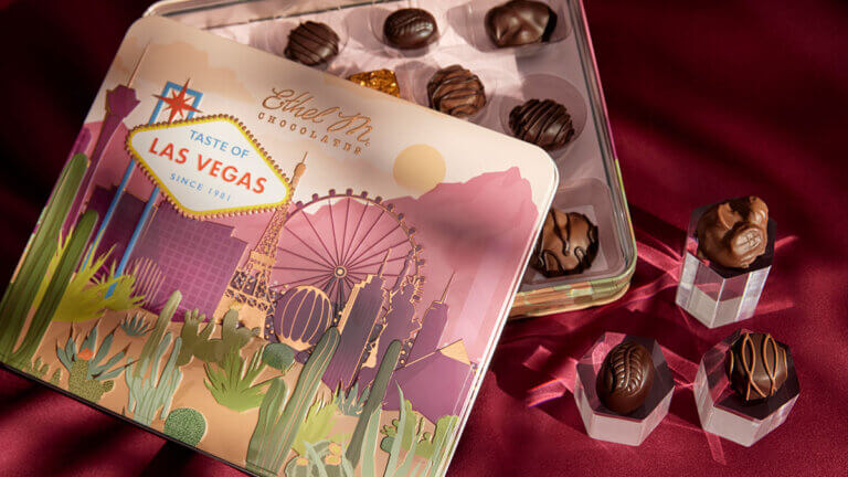 las vegas box of ethel m chocolates in henderson nevada