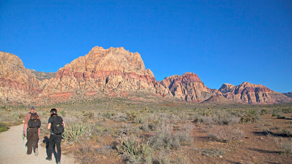 Nieve en Spring Mountains, Las Vegas, NV