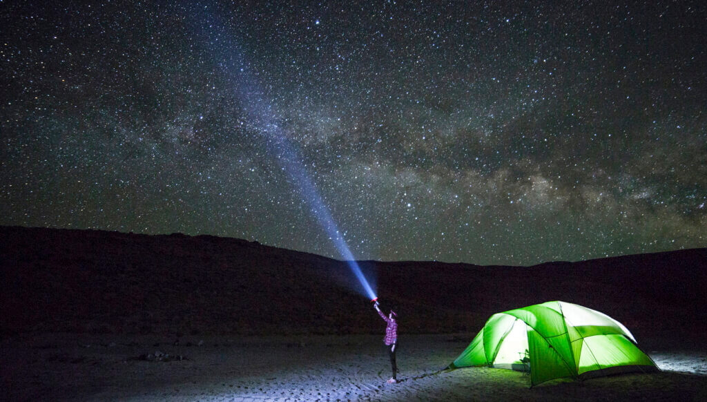 Camping on Sand Mountain