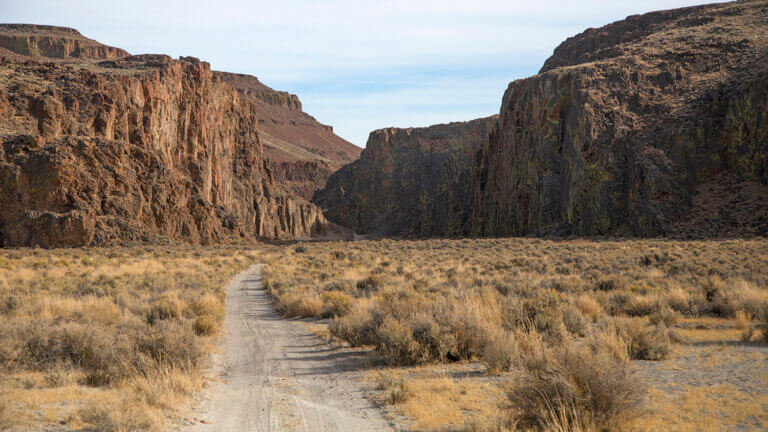 view of high rock canyon