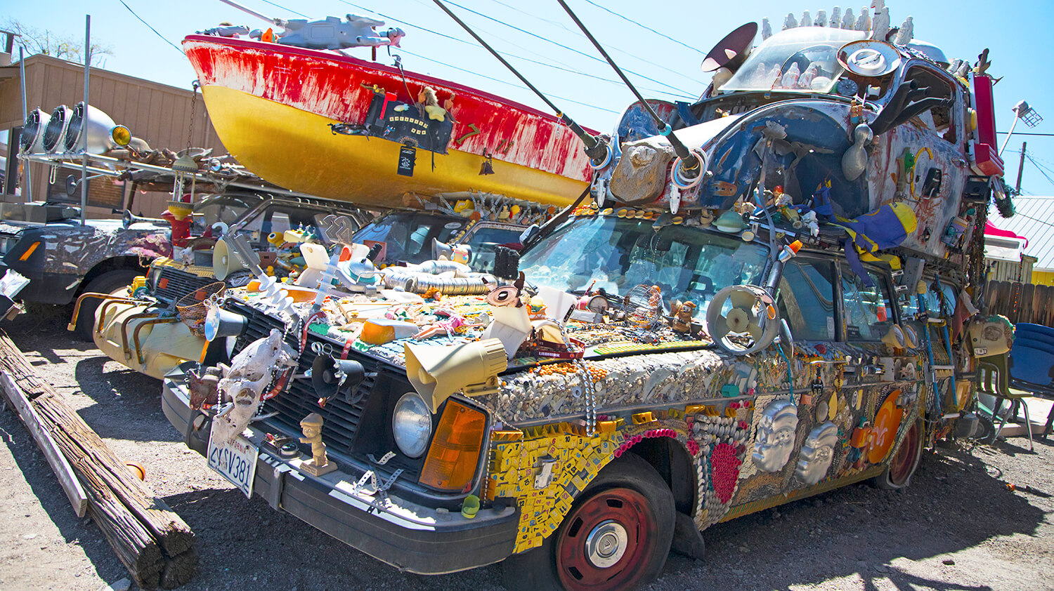 Rocket Bob s Art Cars Art Cars in Goldfield NV Travel Nevada