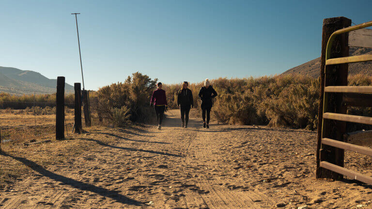 walk near Silver Saddle