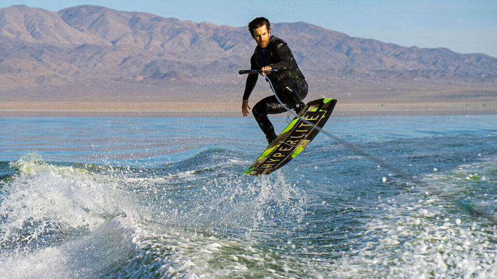 wake boarding around Walker Lake