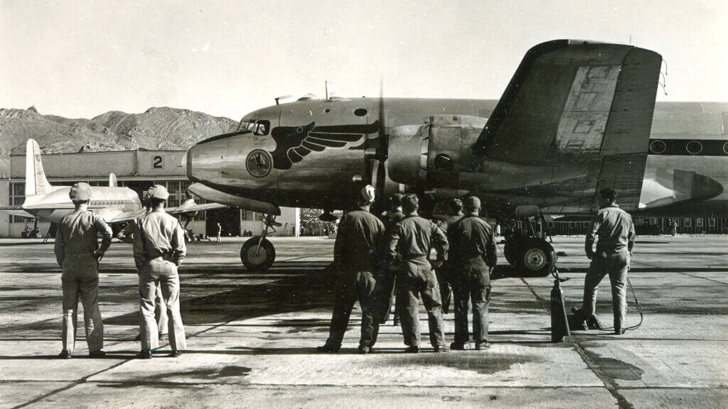 enola gay hangar decker field