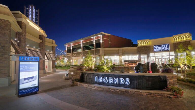 shops at the legends outlet mall