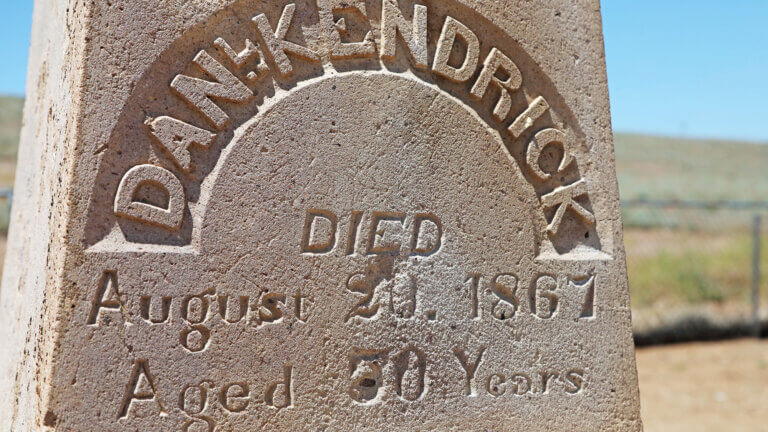 dayton cemetery tombstone