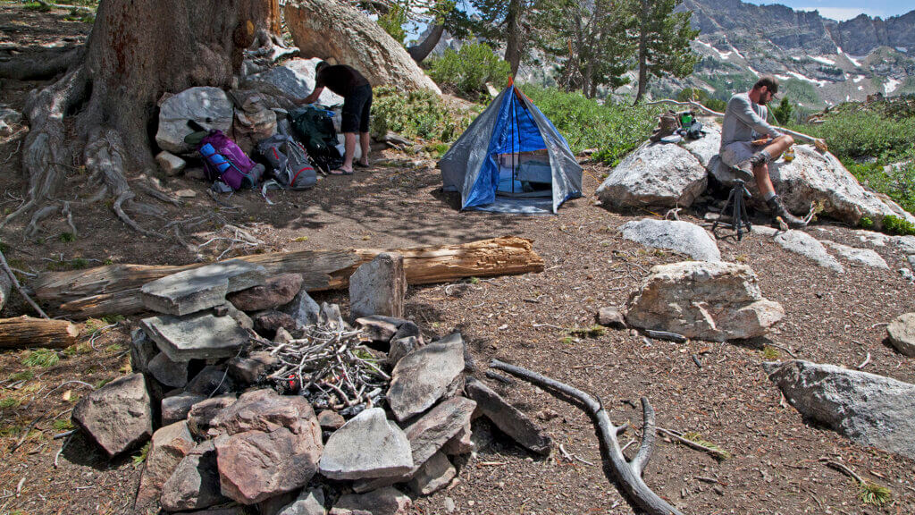 ruby crest trail camping
