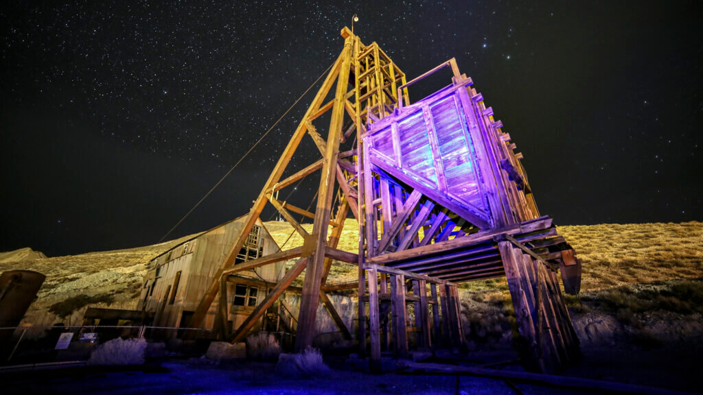 Tonopah historic mining park, tonopah stargazing, fall stargazing nevada