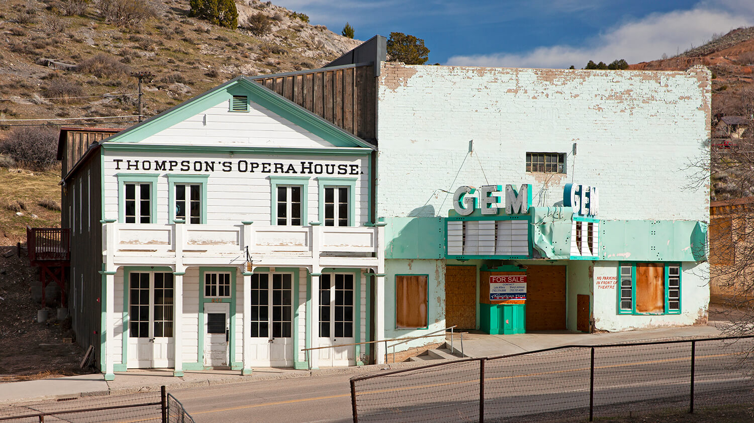 Historic Gem Theater | Pioche Nevada | Travel Nevada