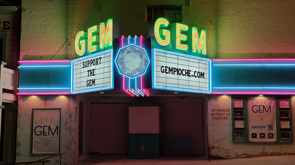 Historic Gem Theater in Pioche, Nevada | NV Historic Places