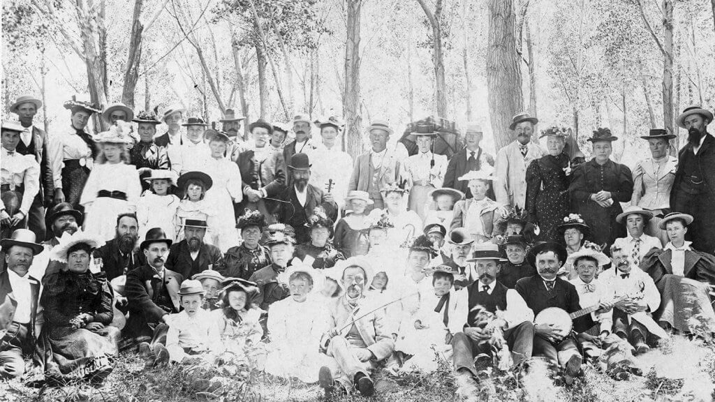 historic image at Steamboat Hot Springs