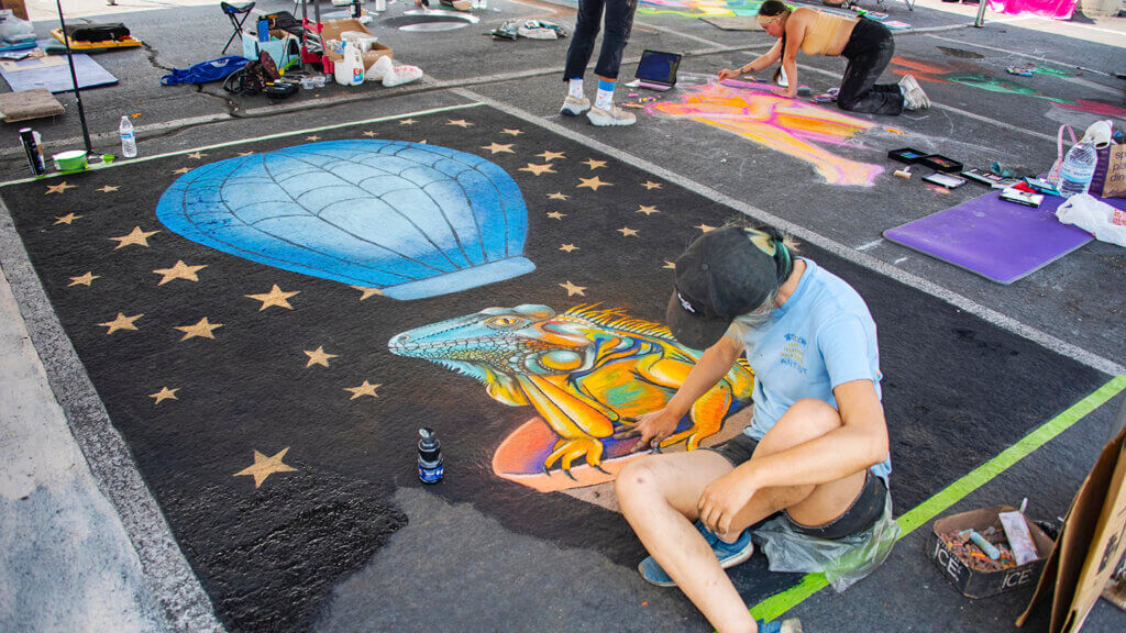 Reno Chalk Art & Music Festival | Atlantis Reno | Nevada Art Events