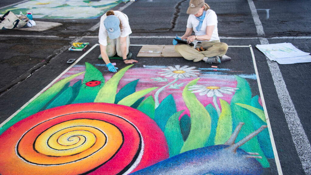 Reno Chalk Art & Music Festival Atlantis Reno Nevada Art Events