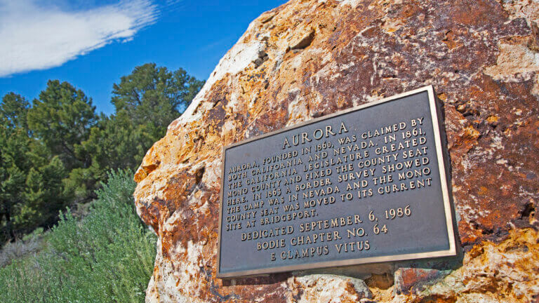 aurora ghost town in nevada