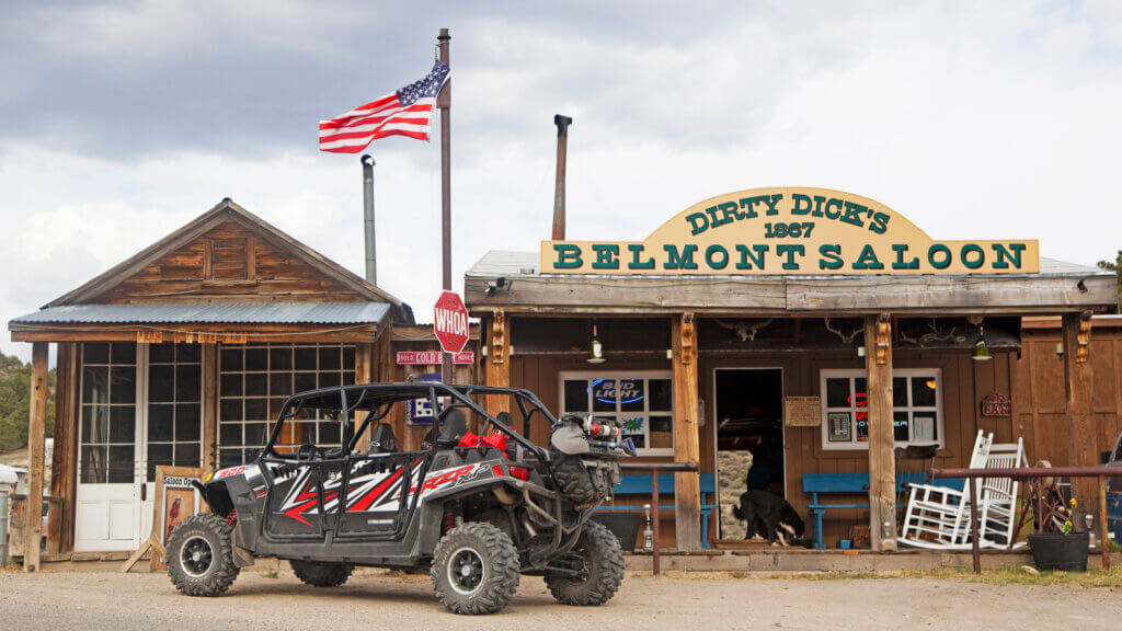 outside dirty dick's belmont saloon