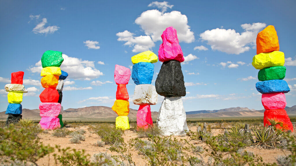 Seven Magic Mountains Las Vegas