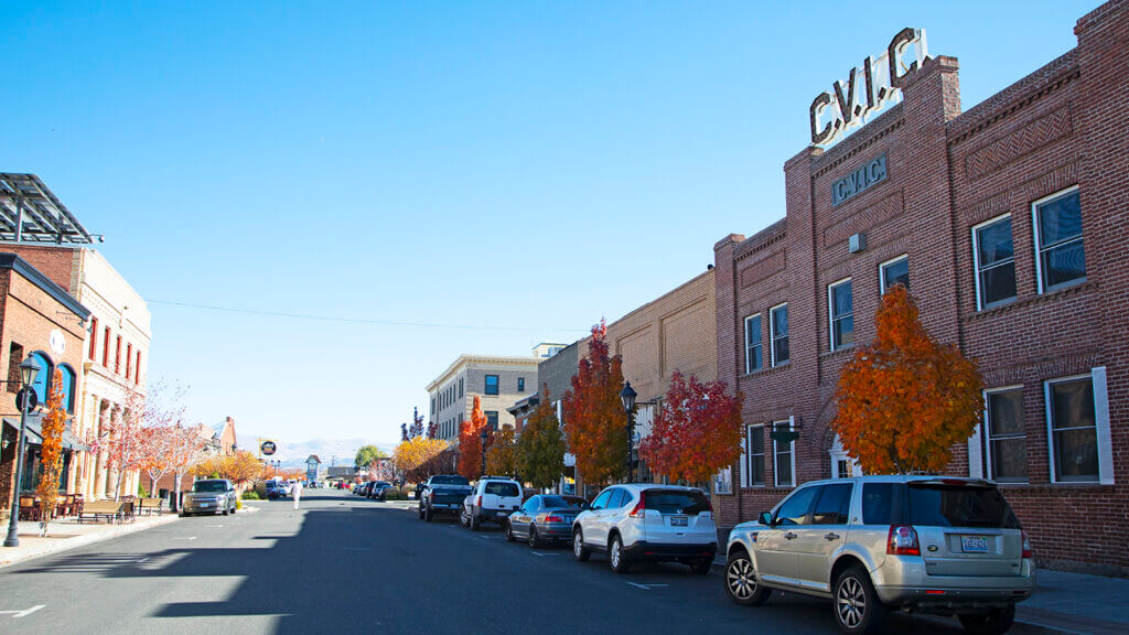 Minden Historic District street