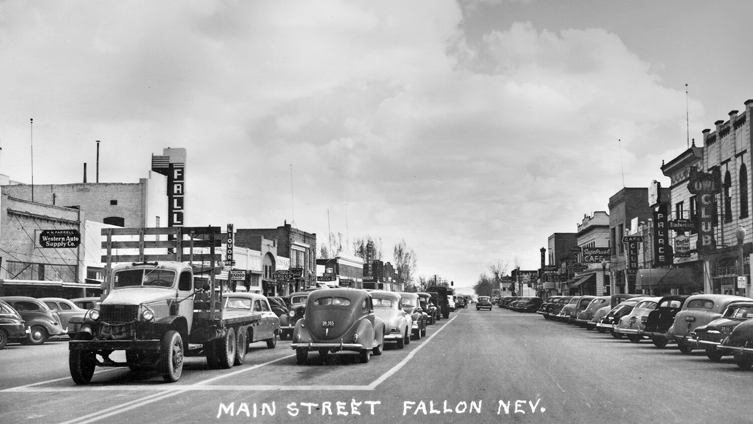 Fallon, Nevada Historic Walking Tour Maine Street