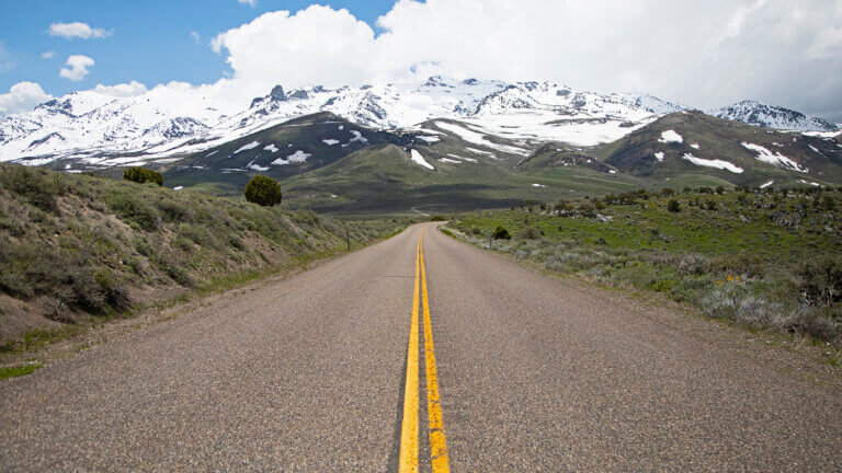 road to angel lake