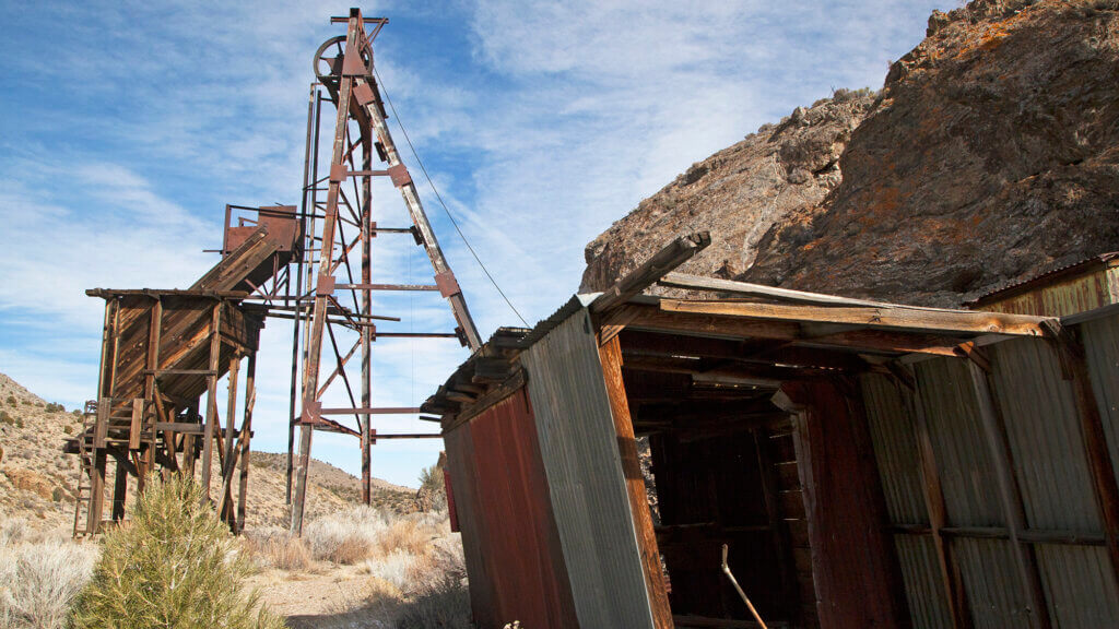 Tybo Headframe Ruins