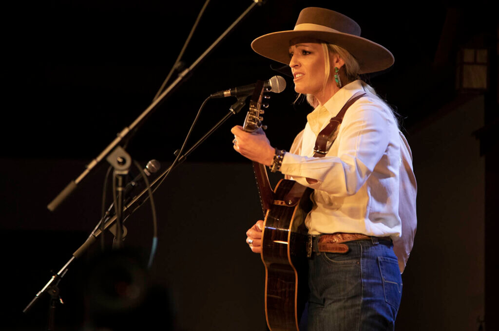 trinity seely performs at genoa western heritage days in genoa nevada