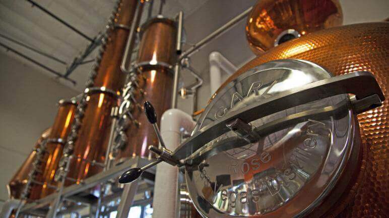 inside las vegas distillery