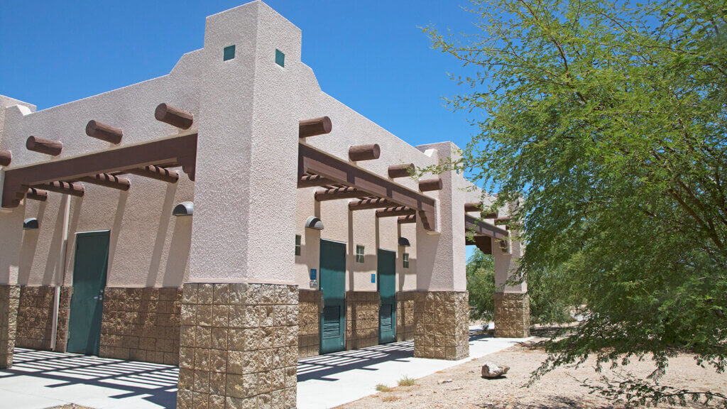 restrooms at big bend campground