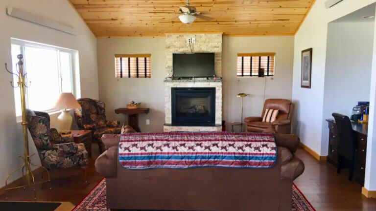 [living room at the rockin td ranch