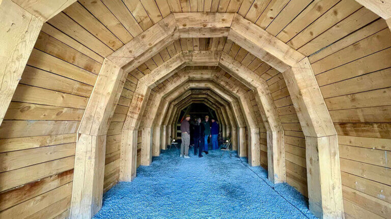 inside the historic sutro tunnel dayton nevada