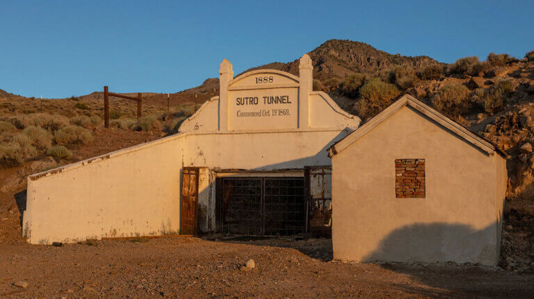 historic sutro tunnel tour dayton nevada