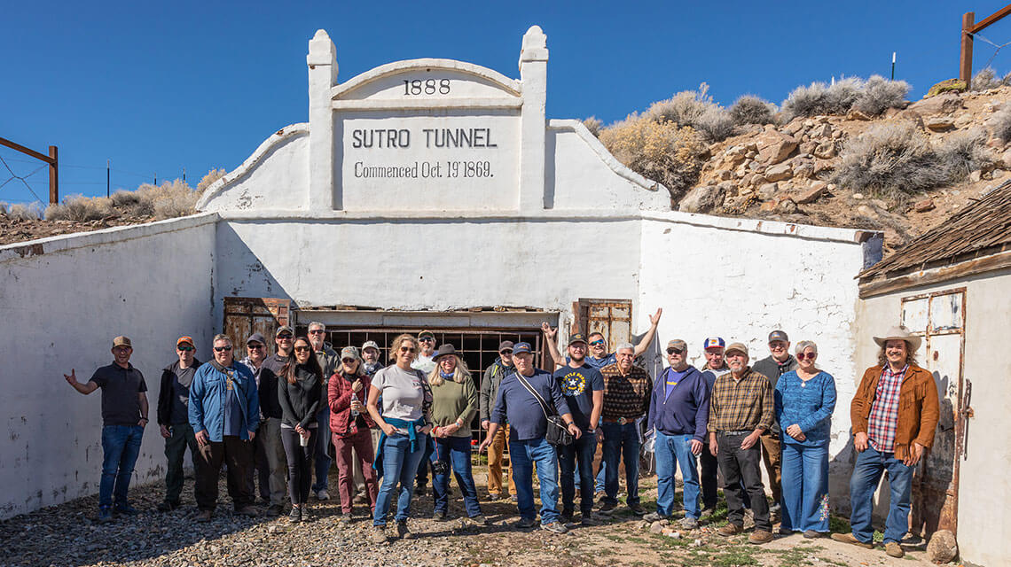 historic sutro tunnel tour dayton nevada