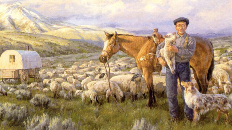 Ely Basque Sheepherding Mural