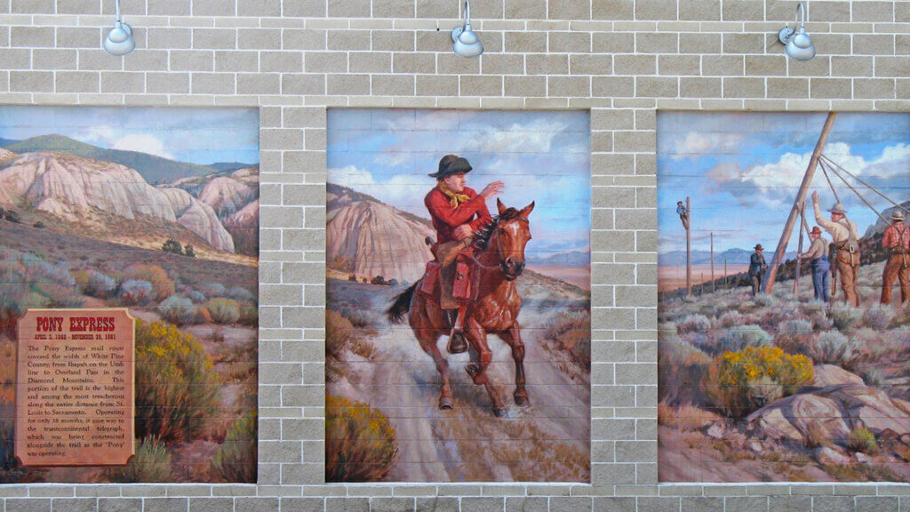 Ely Pony Express Mural