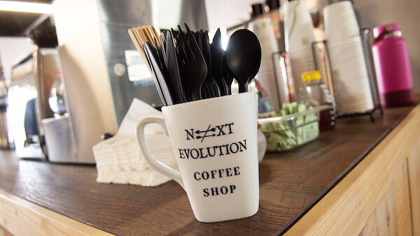 Next Evolution Coffee Shop, Schurz, Nevada