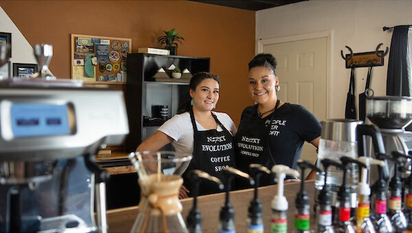 Next Evolution Coffee Shop, Schurz, Nevada