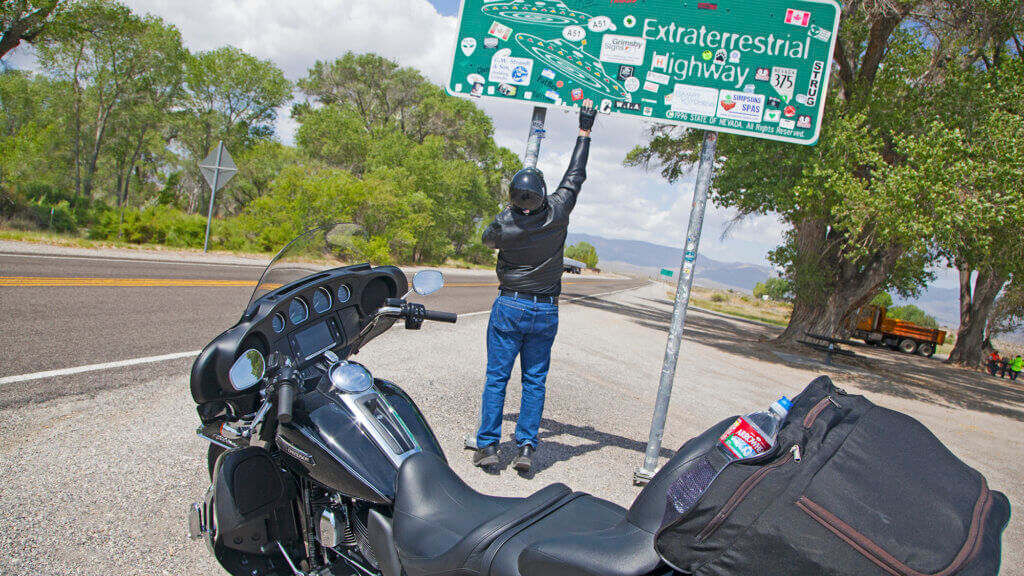 ET Highway Sign