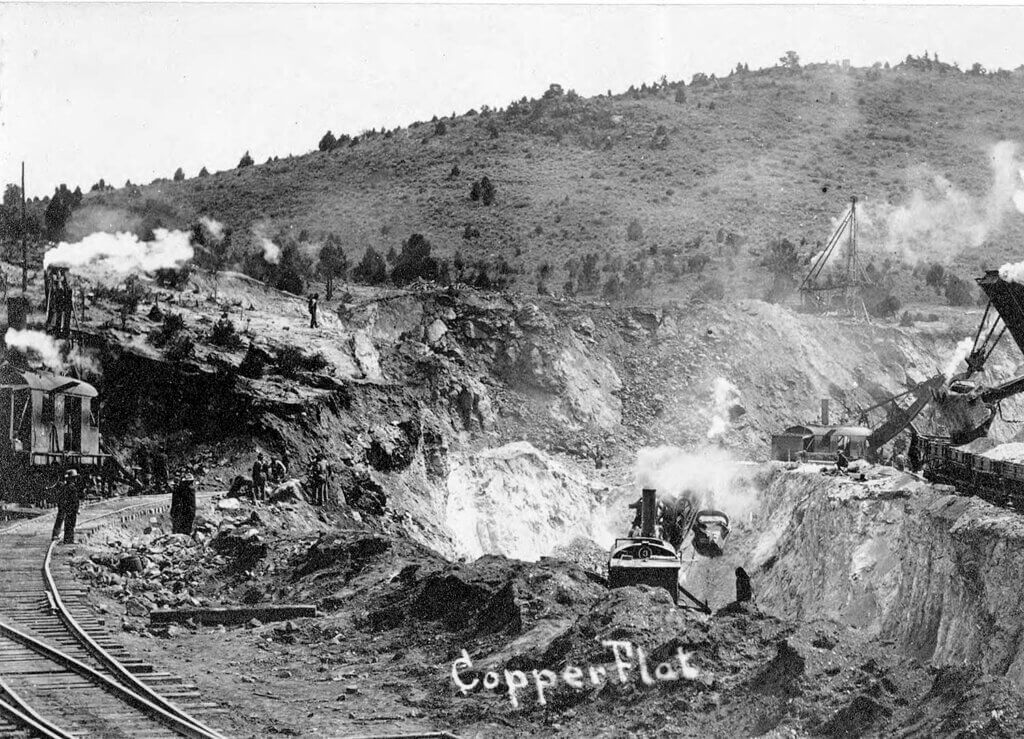 Nevada Northern Railway at Copper Flat