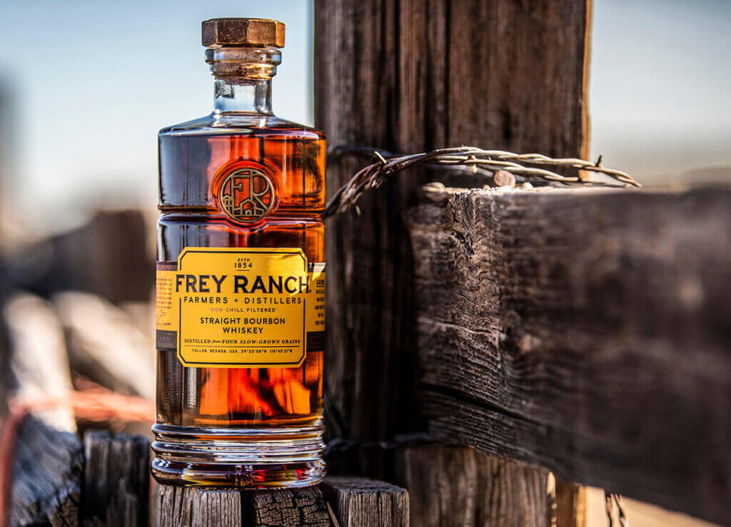 frey ranch bourbon bottle